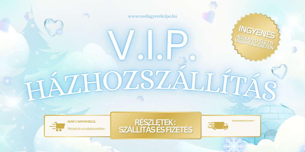 VIP kiszállítás- a cipő házhoz megy